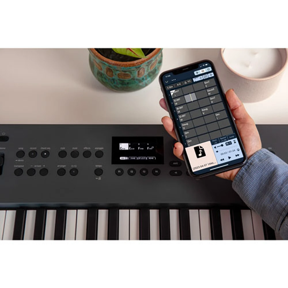 Clavier de création musicale à 61 touches GO:KEYS 5 de Roland - Graphite