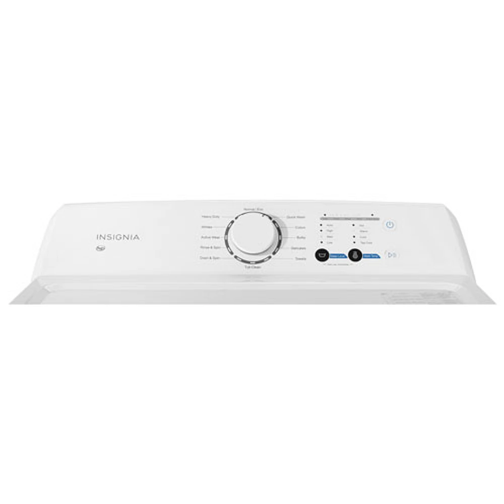 Insignia 4.3 Cu. Ft. High Efficiency 12-Cycle Top Load Washer (NS-TWM35W1) - White - Only at Best Buy