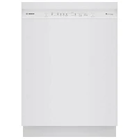 Boîte ouverte - Lave-vaisselle encastrable 24 po 48 dB de Bosch (SHE4AEM2N) - Blanc - Endommagé