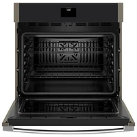 GE 30" 5.0 Cu. Ft. True Convection Electric Wall Oven (JTS5000EVES) - Slate