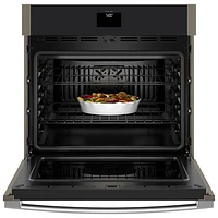 GE 30" 5.0 Cu. Ft. True Convection Electric Wall Oven (JTS5000EVES) - Slate