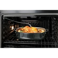 GE 30" 5.0 Cu. Ft. True Convection Electric Wall Oven (JTS5000EVES) - Slate