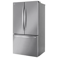 LG 36" 31.7 Cu. Ft. French Door Refrigerator with Water Dispenser (LRFLS3206S) - Stainless Steel