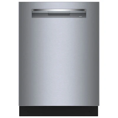 Boîte ouverte - Lave-vaisselle encastrable 24 po 42dB avec troisième panier de Bosch (SHP78CM5N) - Inox - Parfait état