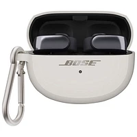 Étui en silicone pour écouteurs boutons Ultra Open de Bose - Fumée blanche