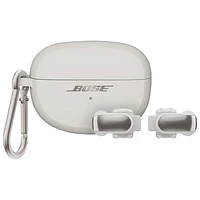 Étui en silicone pour écouteurs boutons Ultra Open de Bose - Fumée blanche