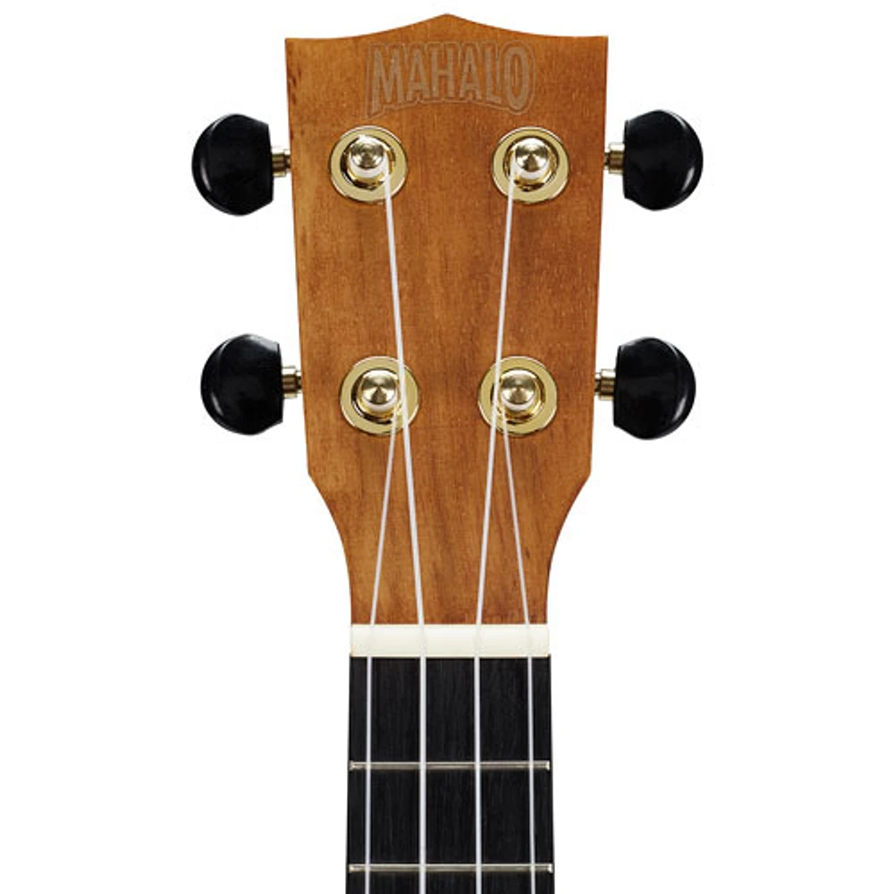Ukulélé Slimline de Mahalo (MS1-TBR) - Brun transparent