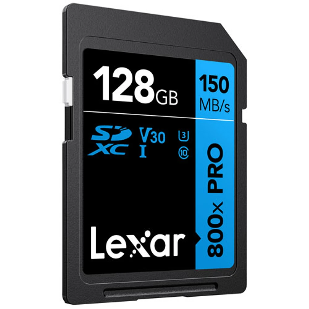 Carte mémoire SDXC Blue de 150 Mo/s et Go de Lexar