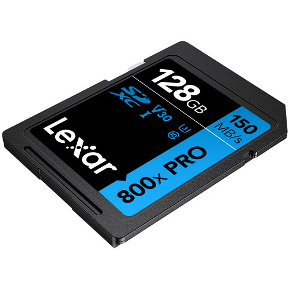 Carte mémoire SDXC Blue de 150 Mo/s et Go de Lexar