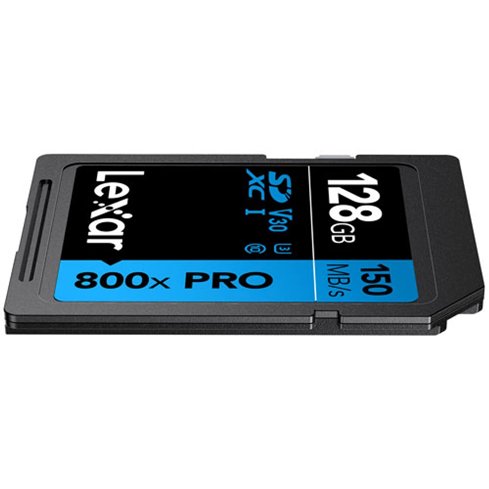 Carte mémoire SDXC Blue de 150 Mo/s et Go de Lexar