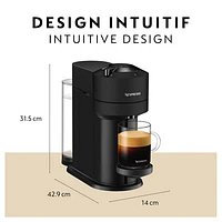 Nespresso Vertuo Next Coffee & Espresso Machine by Breville - Matte Black