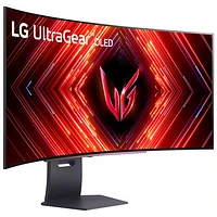 LG UltraGear 45" 1440p WQHD 240Hz 0.03ms GTG Curved OLED G-Sync FreeSync Gaming Monitor (45GS95QE-B)