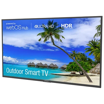 Téléviseur intelligent d'extérieur webOS HDR DEL UHD 4K de 65 po Full Sun de Neptune (ODTV6504)