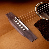 Art & Lutherie Legacy Lightburst GT EQ Acoustic Guitar (051557) - Gold/Burgundy/Brown