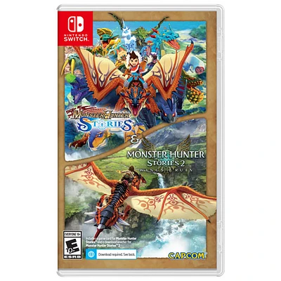 Monster Hunter Stories & Monster Hunter Stories 2: Wings of Ruin (Switch)