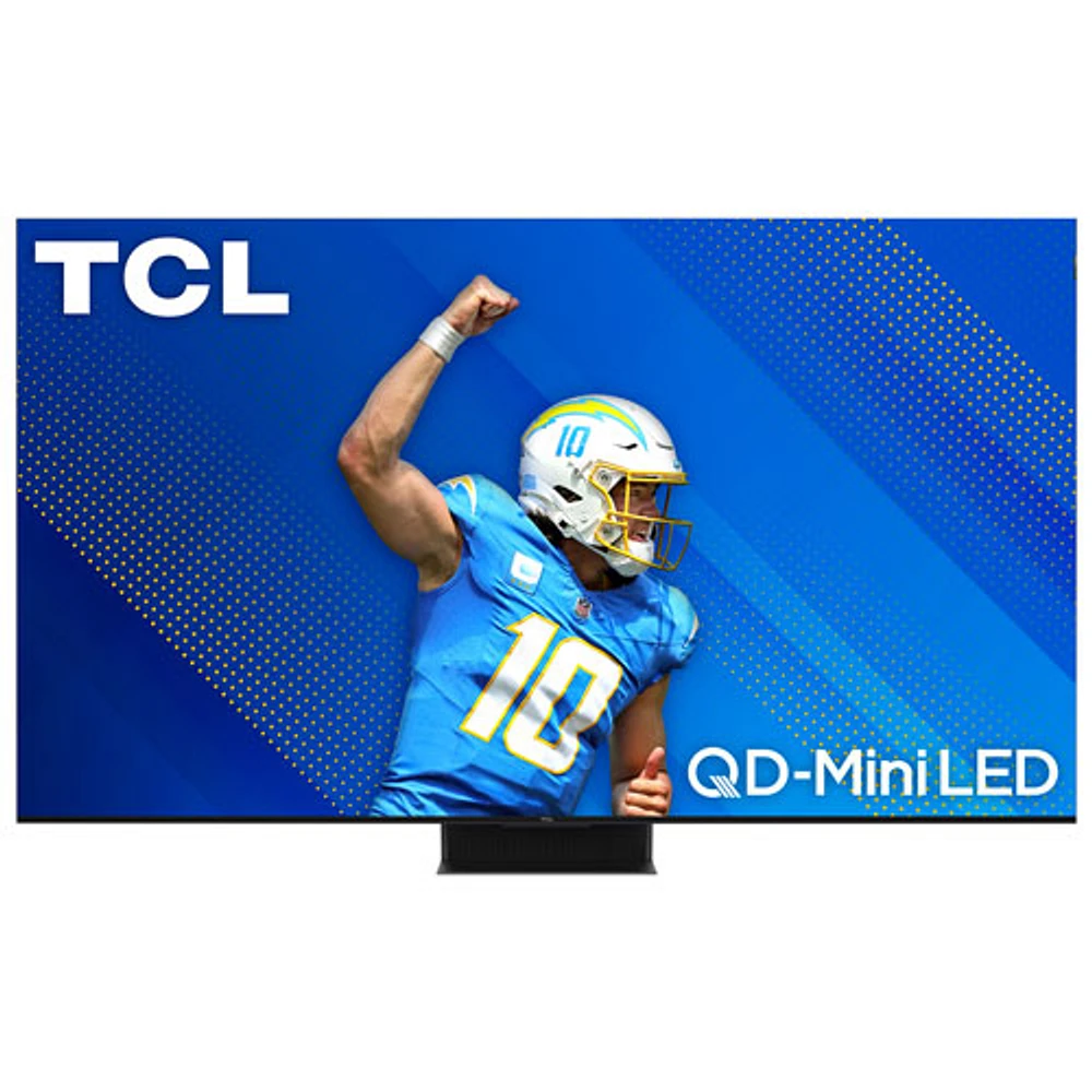 Téléviseur intelligent Google TV HDR QD-Mini DEL UHD 4K de 75 po QM8-Series de TCL (75QM851G) - 2024