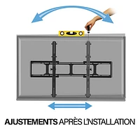 Sanus 65" - 140" Tilting TV Wall Mount - Black