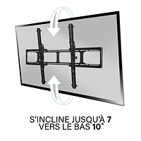 Sanus 65" - 140" Tilting TV Wall Mount - Black