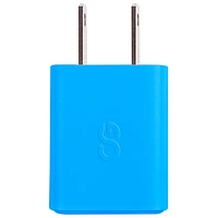 Chargeur mural PD GaN USB-C de 20 W Vibrance de LOGiiX - Turquoise