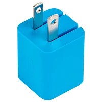 Chargeur mural PD GaN USB-C de 20 W Vibrance de LOGiiX - Turquoise