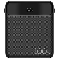 Kopplen 20000 mAh 100W PD Power Bank with Built-In Cables - Black