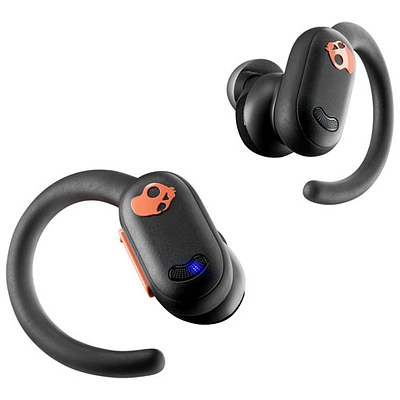 Skullcandy Push ANC Active In-Ear Noise Cancelling True Wireless Earbuds - Black/Orange