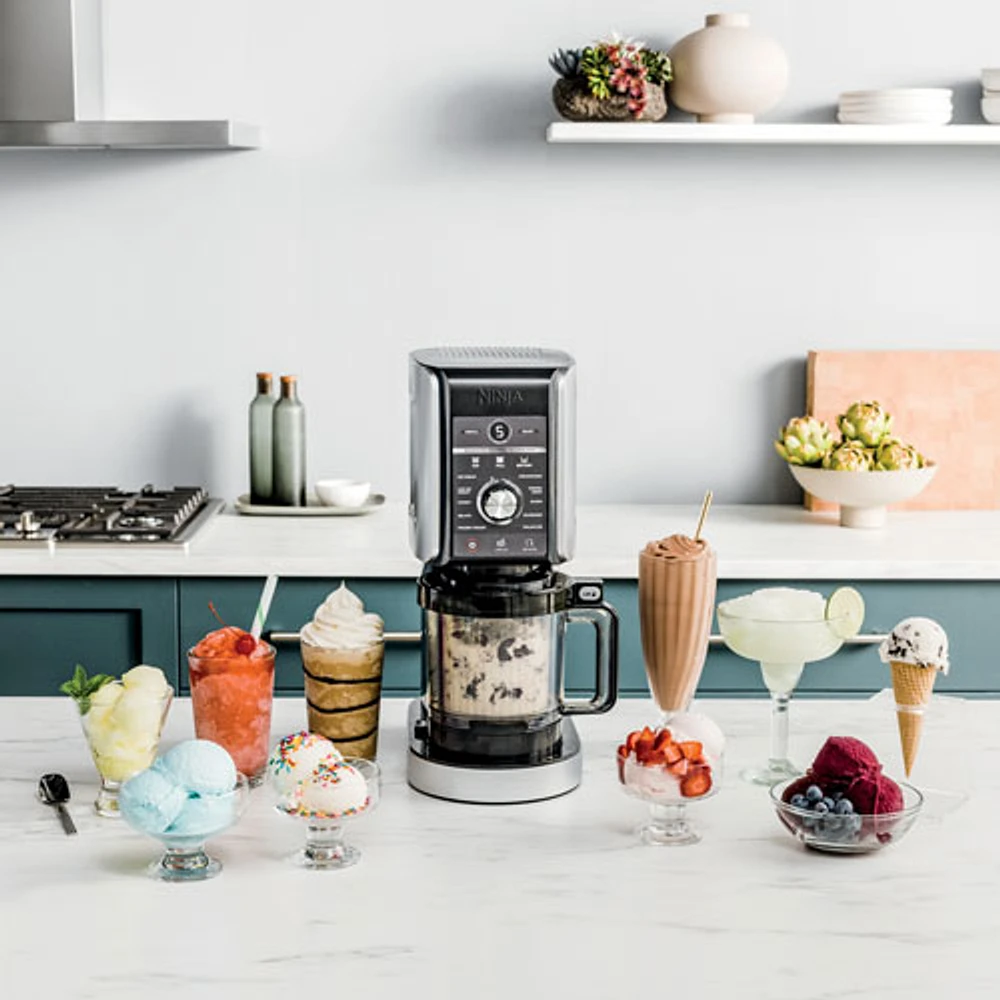 Ninja CREAMi Deluxe 11-in-1 Ice Cream Maker - Silver