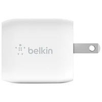 Belkin BoostCharge Pro 45W Dual USB-C Wall Charger - White