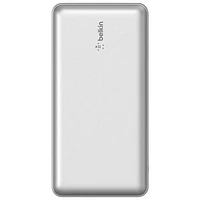 Belkin BoostCharge 20000 mAh USB-A/USB-C Power Bank - Silver
