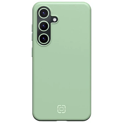 Étui rigide ajusté en silicone Sensor d'Incipio avec protecteur de lentille pour S24 de Samsung - Sauge - Exclusivité de Best Buy