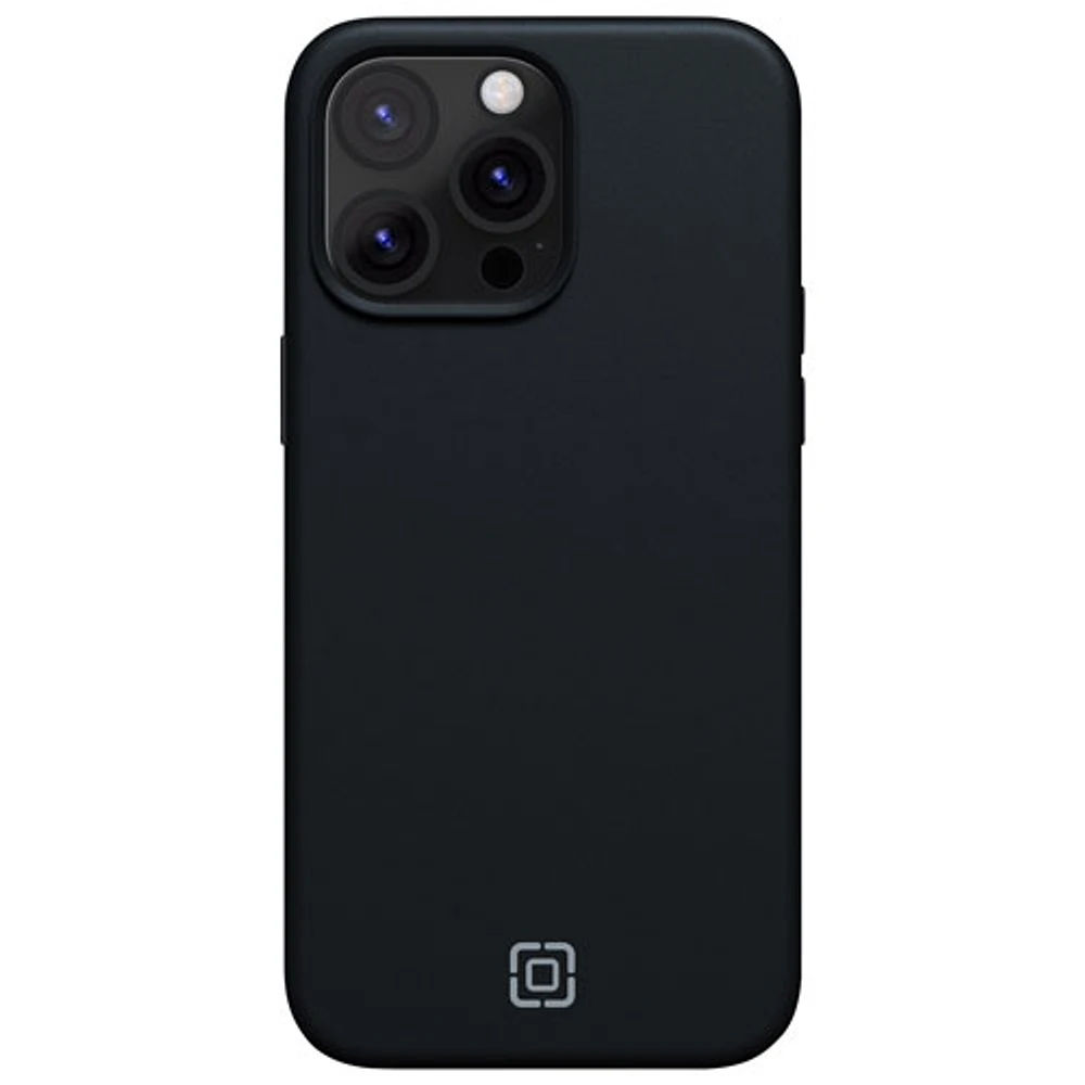 Incipio Sensor Silicone Fitted Hard Shell with Lens Protector for iPhone 15 Pro Max - Black