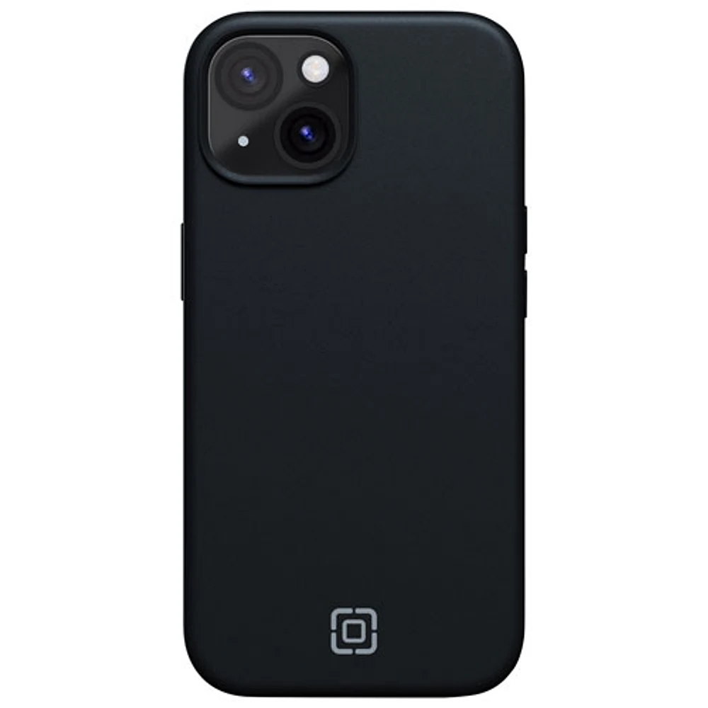 Incipio Sensor Silicone Fitted Hard Shell w/ Lens Protector for iPhone 16e/15/14/13 -Black -Only at Best Buy
