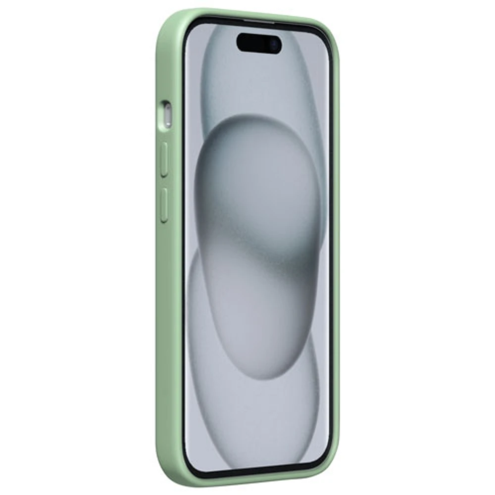 Incipio Sensor Silicone Fitted Hard Shell w/ Lens Protector for iPhone 16e/15/14/13 -Sage -Only at Best Buy