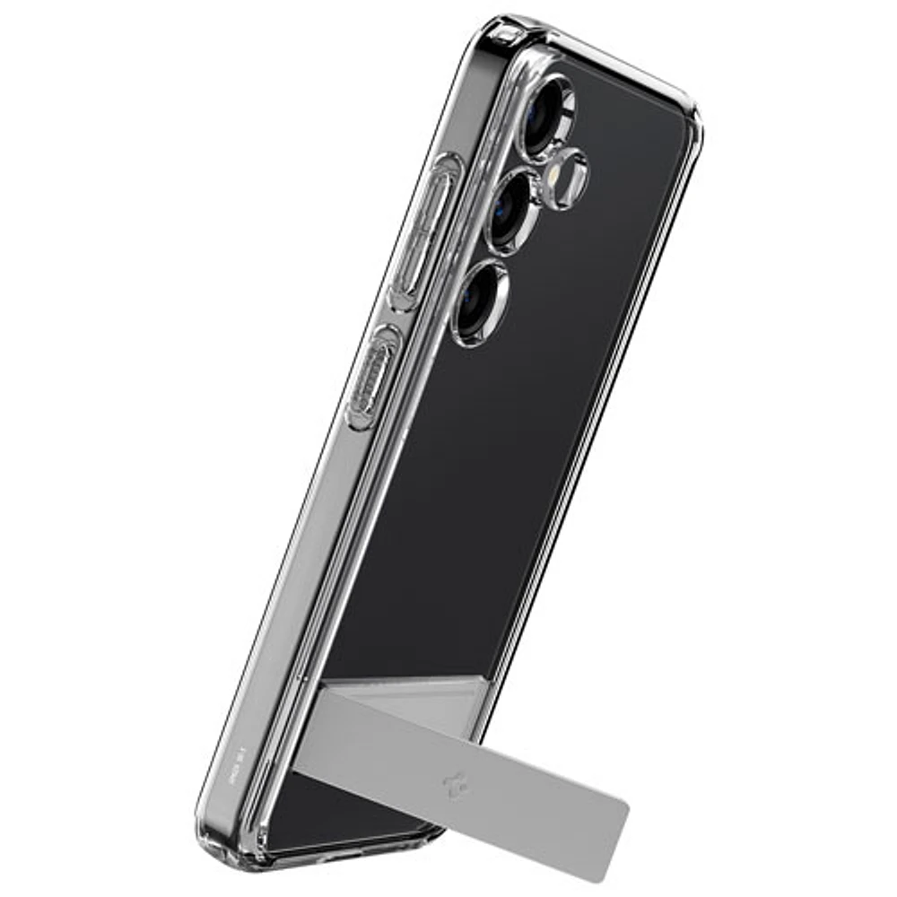 Étui rigide ajusté Slim Armor Essential S de Spigen pour Galaxy S24 - Transparent