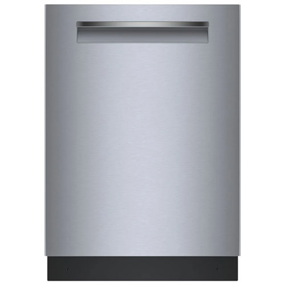 Bosch 500 Series 24" 38dB Built-In Dishwasher w/ Stainless Steel Tub & Third Rack (SHP95CM5N) - Stainless
