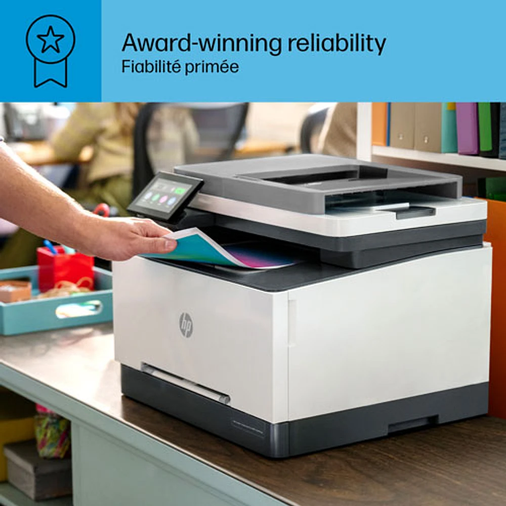 Imprimante à jet d'encre tout-en-un sans fil couleur LaserJet Pro 3301fdw de HP