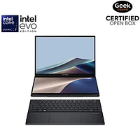 Boîte ouverte - Portable tactile DELO 14 po Zenbook DUO d'ASUS - Gris (Core Ultra 7 EVO d'Intel/RAM 16 Go/SSD 1 To) - Anglais