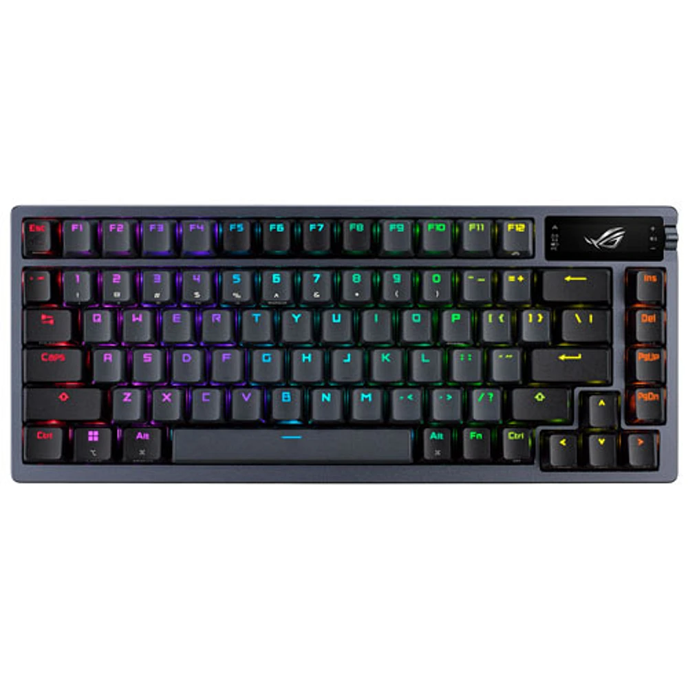 ASUS ROG Azoth Wireless NX Mechanical Gaming Keyboard with OLED Display - Black