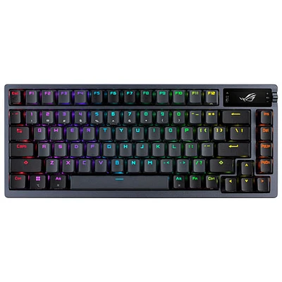 ASUS ROG Azoth Wireless NX Mechanical Gaming Keyboard with OLED Display - Black
