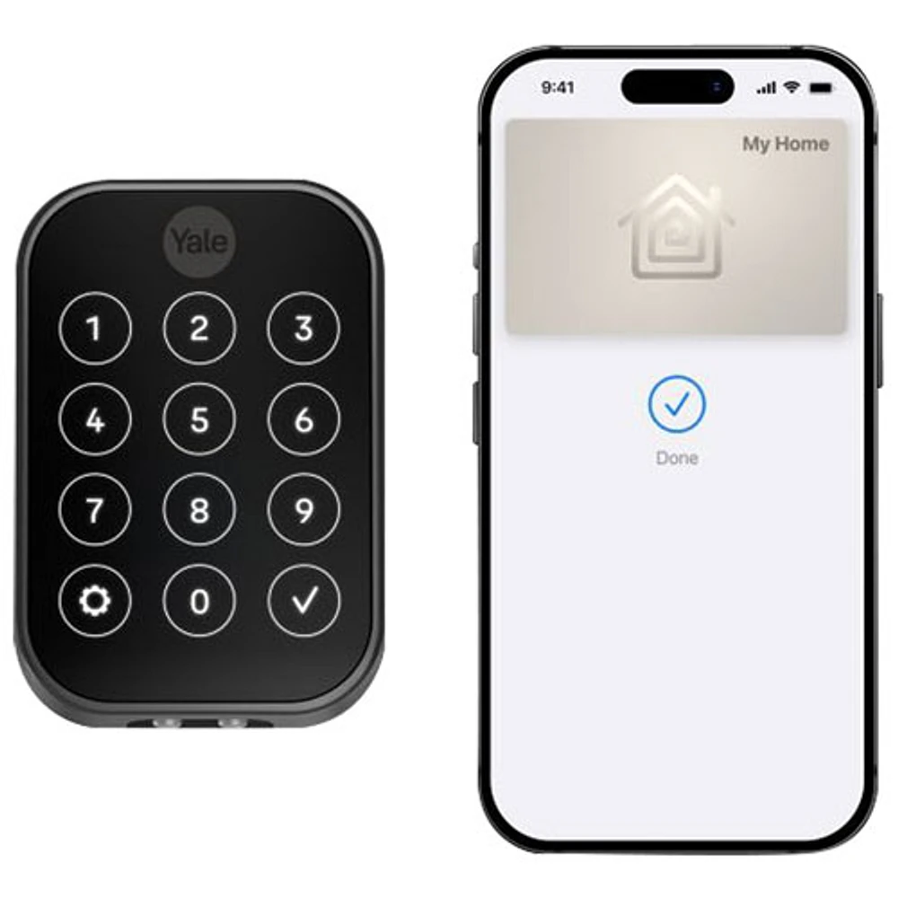 Yale Assure Lock 2 Plus Bluetooth Smart Lock - Black