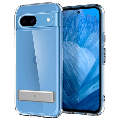 Étui rigide ajusté Slim Armor Essential S de Spigen pour Pixel 8a - Transparent