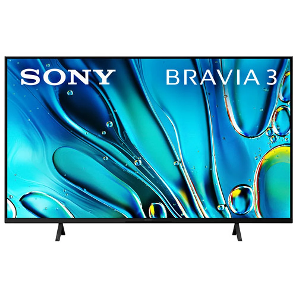 Téléviseur intelligent Google HDR DEL UHD 4K de 50 po Bravia 3 série S30B de Sony (K50S30B) - 2024