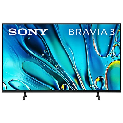 Sony Bravia 3 50" S30B Series 4K UHD HDR LED Smart Google TV (K50S30B) - 2024
