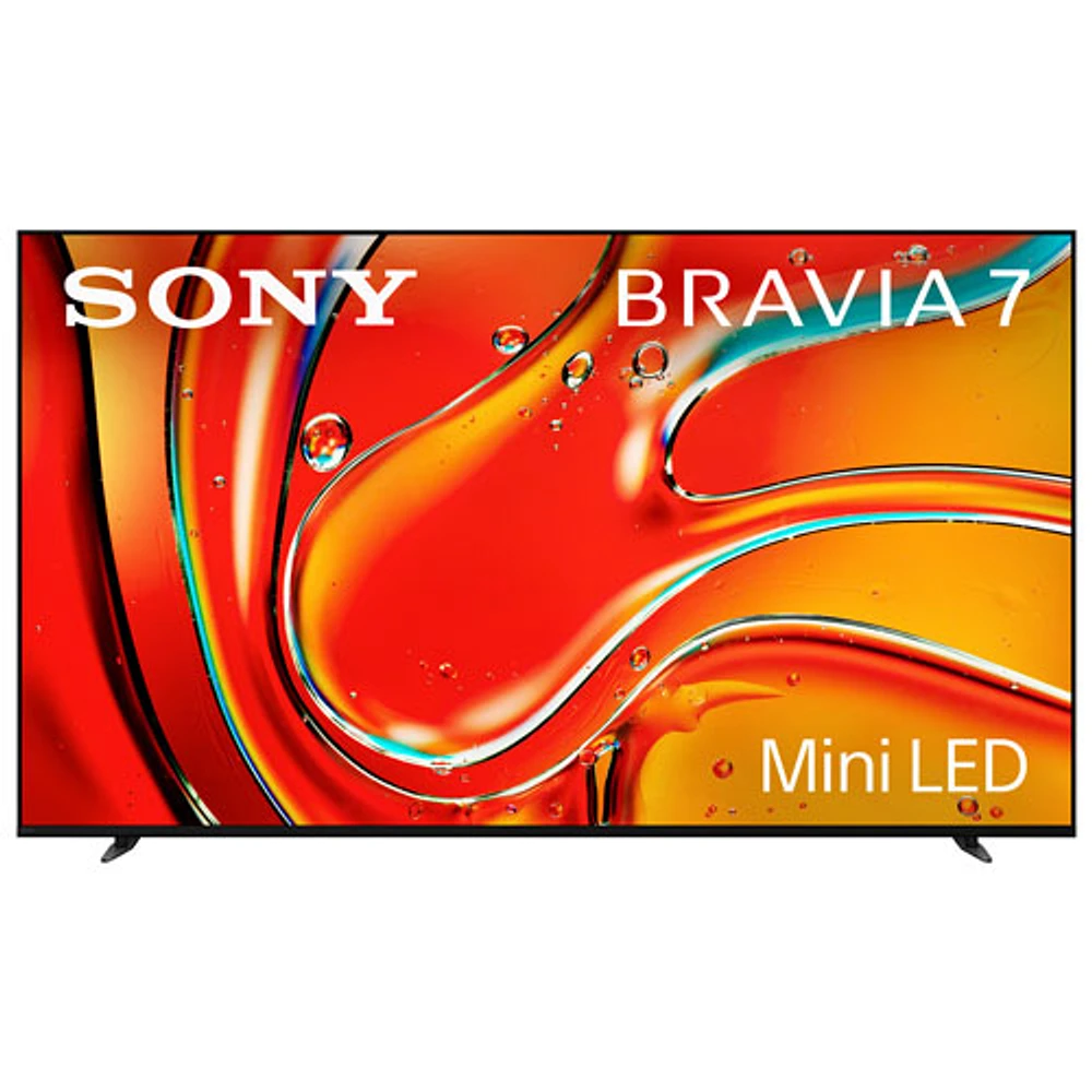 Sony Bravia 7 85" XR70 Series 4K UHD HDR Mini LED QLED Smart Google TV (K85XR70B) - 2024 - Only at Best Buy