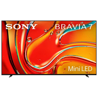 Sony Bravia 7 75" XR70 Series 4K UHD HDR Mini LED QLED Smart Google TV (K75XR70B) - 2024 - Only at Best Buy