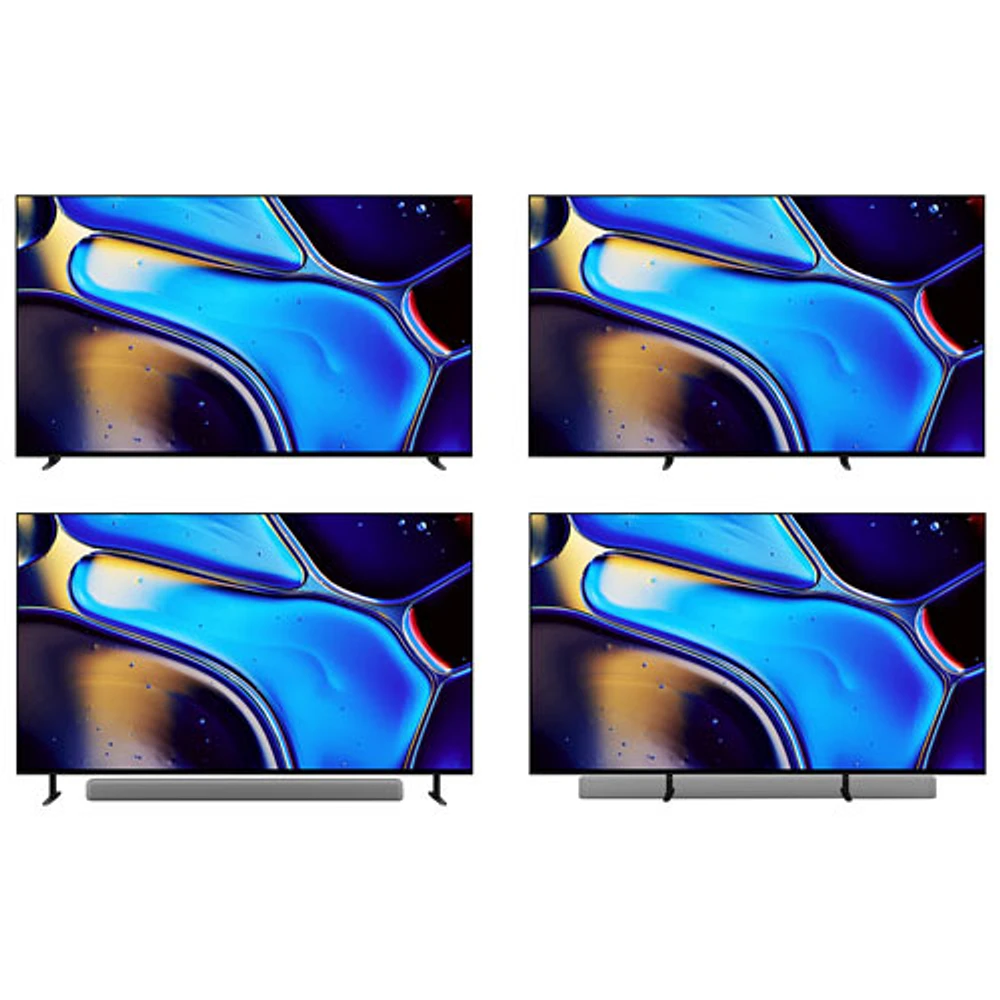 Téléviseur intelligent Google HDR DELO UHD 4K de 77 po Bravia 8 série XR80 de Sony (K77XR80B) - 2024