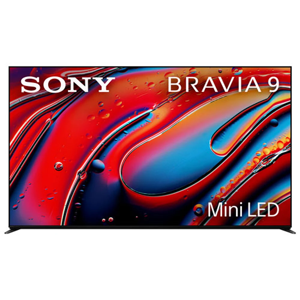 Téléviseur intelligent Google HDR mini-DEL UHD 4K de 85 po Bravia 9 série XR90 de Sony (K85XR90B) - 2024