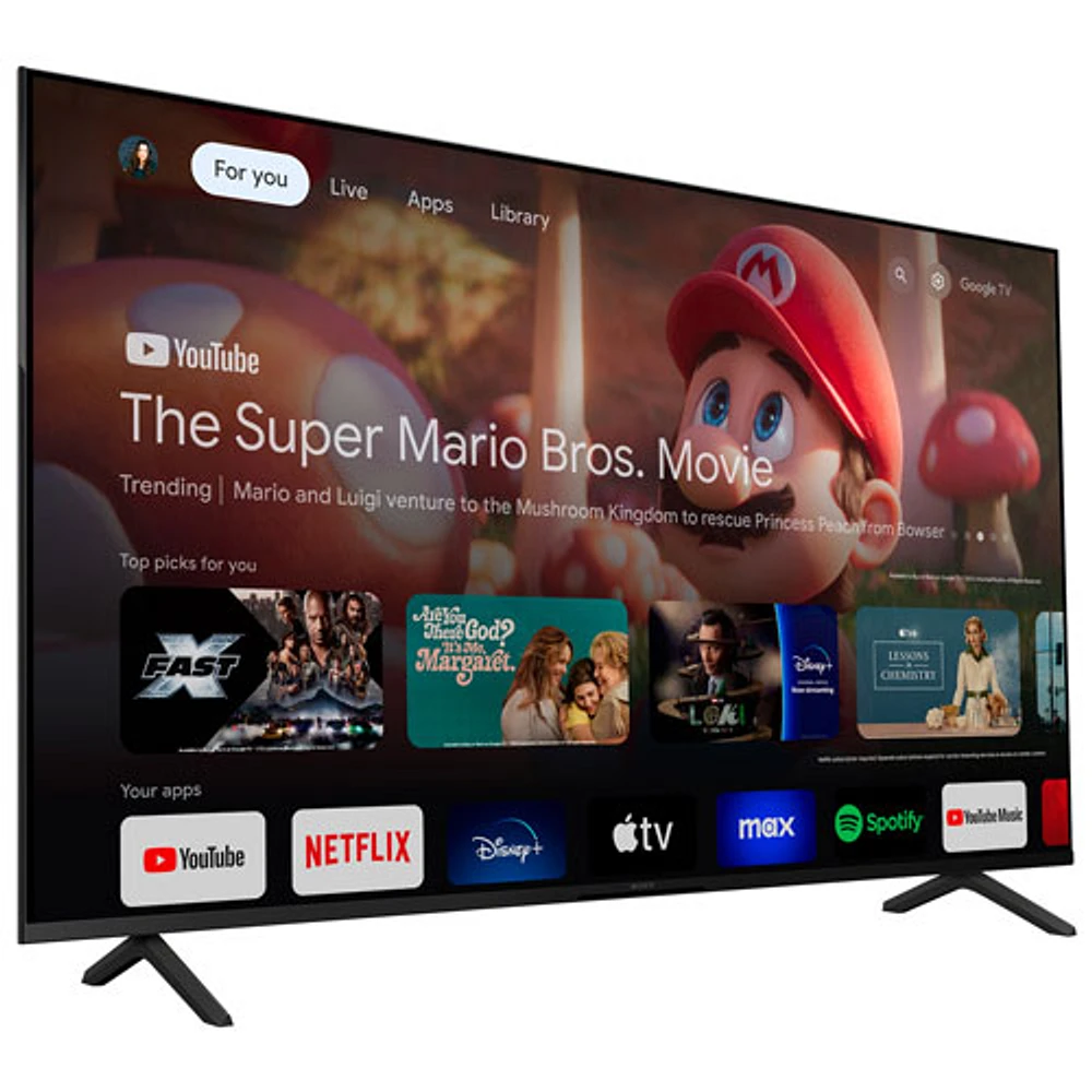 Téléviseur intelligent Google HDR DEL UHD 4K de 55 po Bravia 3 série S30B de Sony (K55S30B) - 2024