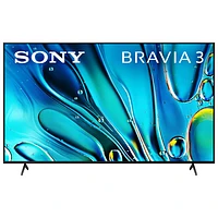 Téléviseur intelligent Google HDR DEL UHD 4K de 85 po Bravia 3 série S30B de Sony (K85S30B) - 2024