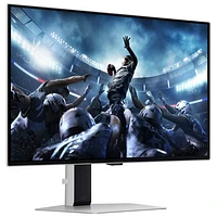 Moniteur DEL FreeSync DELO QHD 360 Hz GTG 0,03 ms 27 po Odyssey de Samsung (LS27DG602SNXZA) - Argenté